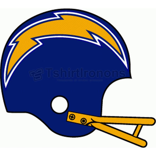 San Diego Chargers T-shirts Iron On Transfers N732 - Click Image to Close